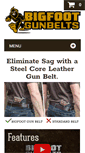 Mobile Screenshot of gunbelts.com